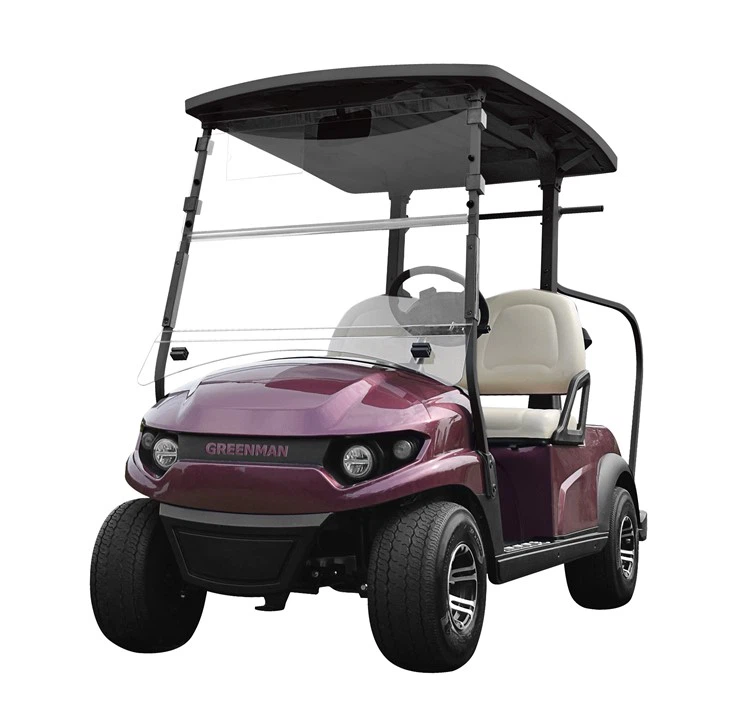 รถสองที่นั่งในรถกอล์ฟไฟฟ้า